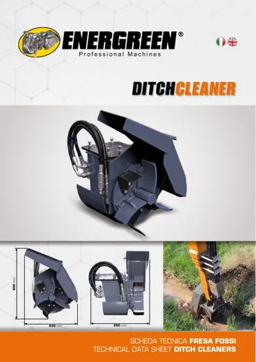 DITCH CLEANER – tehnički list