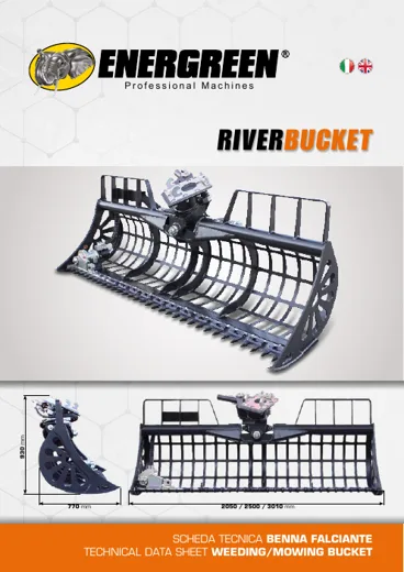 RIVER BUCKET – tehnički list