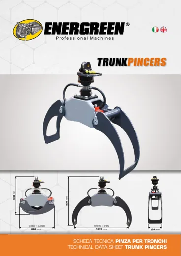 TRUNK PINCERS – tehnički list