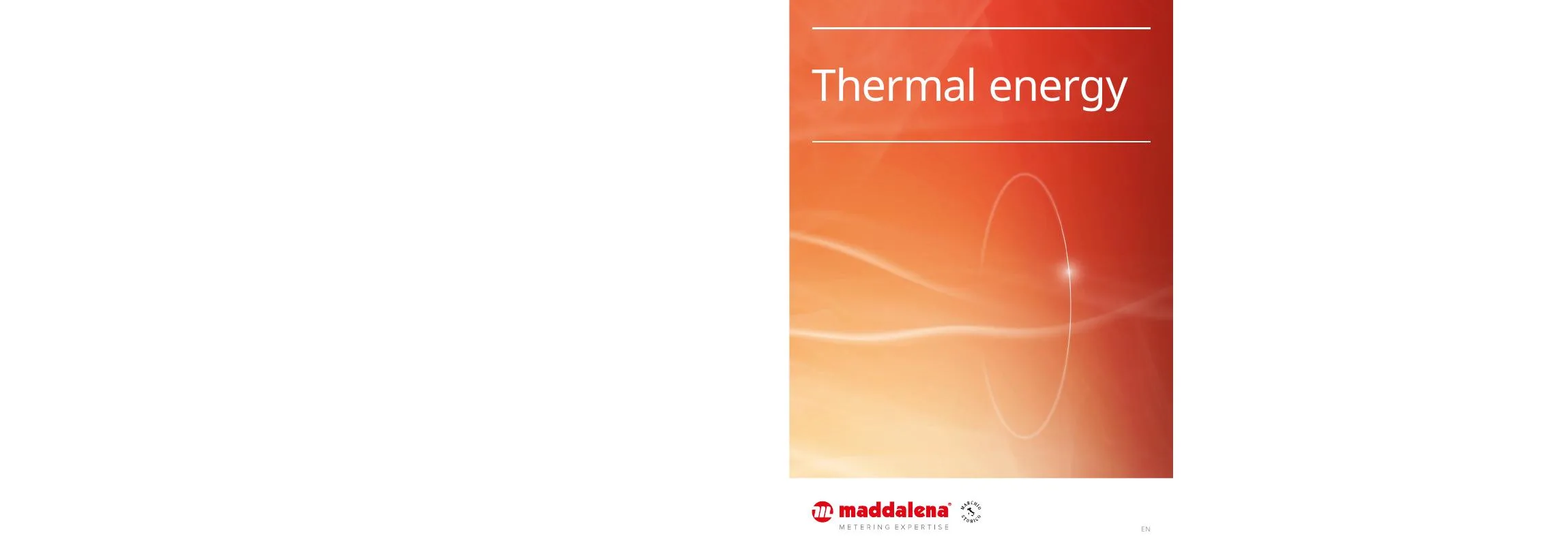 Maddalena merila toplotne energije – brošura
