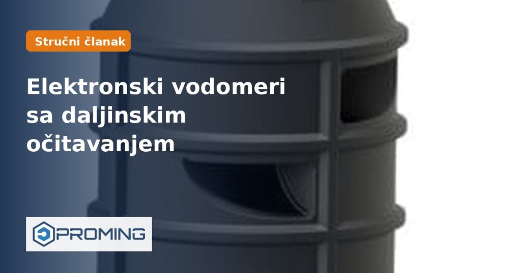 Elektronski vodomeri sa daljinskim očitavanjem: gde vodovod gubi sa mehaničkim vodomerima