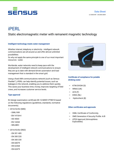 Sensus iPERL