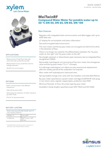 Sensus MeiTwinRF