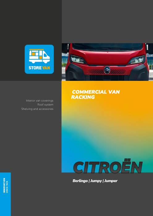 StoreVan katalog – Citroën