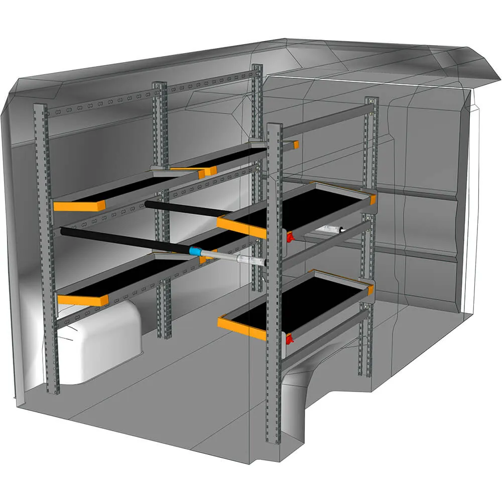 StoreVan CEP opremanje – 3D prikaz
