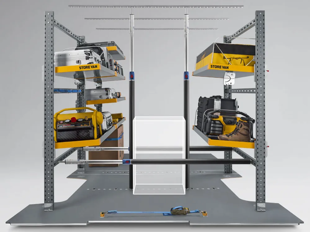 StoreVan Light Shelf sklopive police