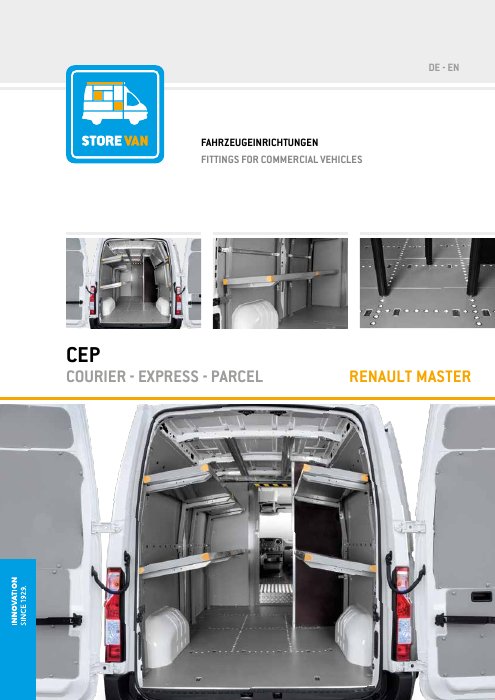 StoreVan – kurirska i dostavna vozila (Renault Master)