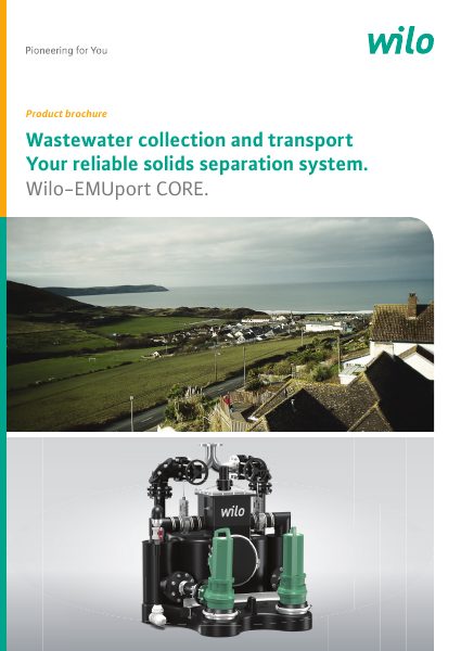 Wilo-EMUport CORE – brošura