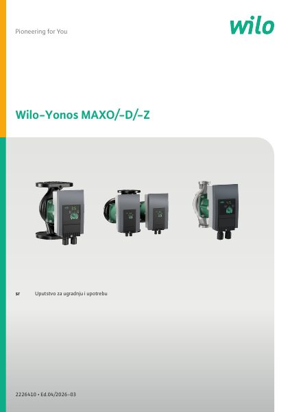 Wilo-Yonos MAXO